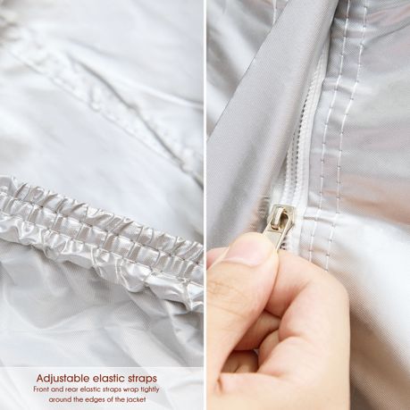 Waterproof Heavy-Duty Car Cover All-Weather Oxford Sun UV Protection