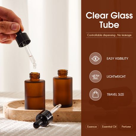 30ml Essential Oil Glass Bottles with Dropper