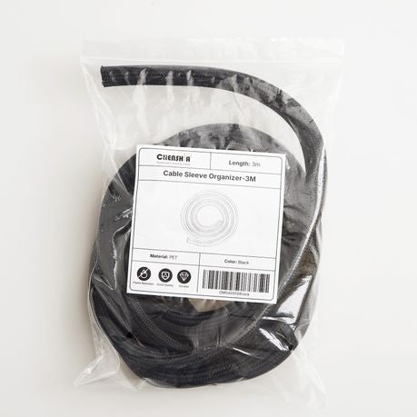 Chenshia Cord Protector Wire Loom Tubing Cable Sleeve Split Sleeving