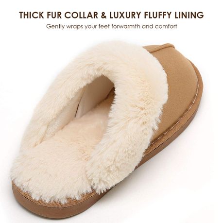 Wool Slippers Unisex Plush Fur Slippers