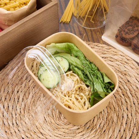 30Pc Kraft Paper Food Containers