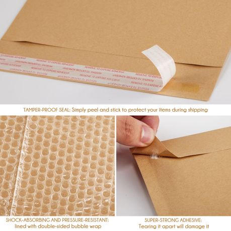 Kraft Bubble Mailer Padded Envelopes