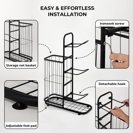 Children's Sports Equipment Storage Rack