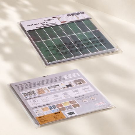 Peel and Stick 3D Mosaic Wall Tiles | 10 Sheets | 30 × 30 cm