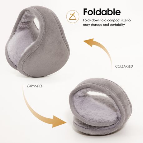 Polyester Foldable Warm Ear Covers