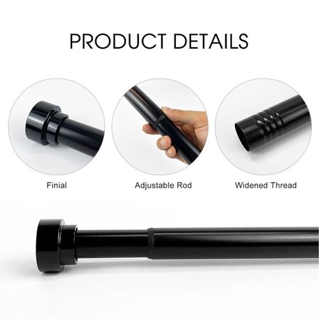 Heavy Duty Steel Curtain Rod