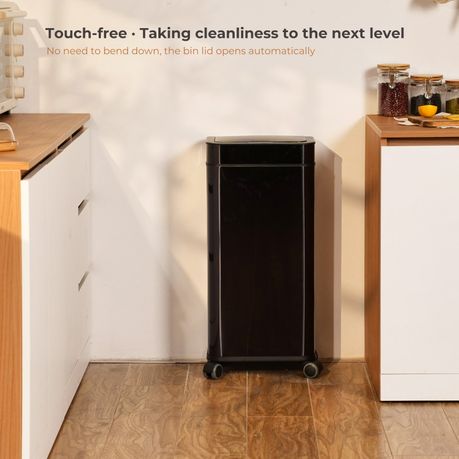 50L Stainless Steel Touchless Sensor Bin