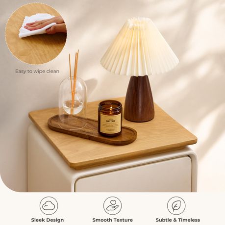 2-Drawer Bedside Table