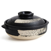 Chenshia Natural Clay Casserole Pot - Handmade Ceramic Cooking Dutch Oven