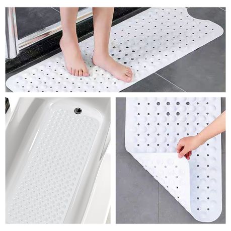 Non-Slip Polka Dot Shower Floor Bath Mat