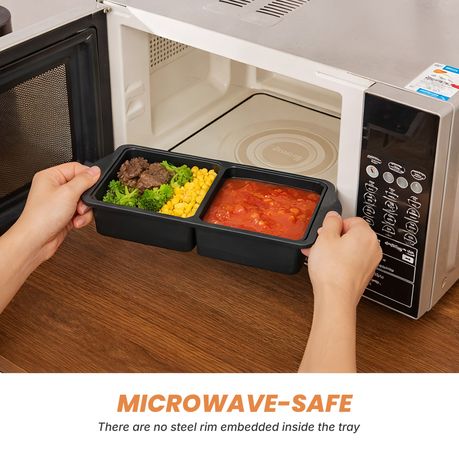 Leakproof Meal Prep Silicone Food Freezer Molds - 2-Pack