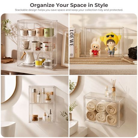 3-Tier Clear Display Case
