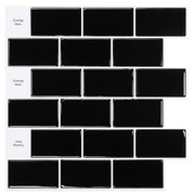 Peel and Stick 3D Mosaic Wall Tiles | 10 Sheets | 30 × 30 cm