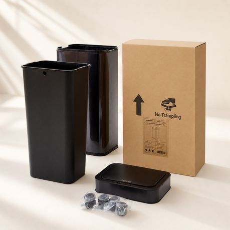 50L Stainless Steel Touchless Sensor Bin