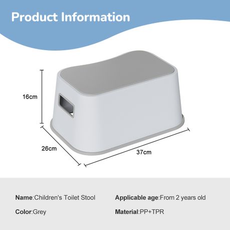 Bathroom Squat Step for Adults & Kids