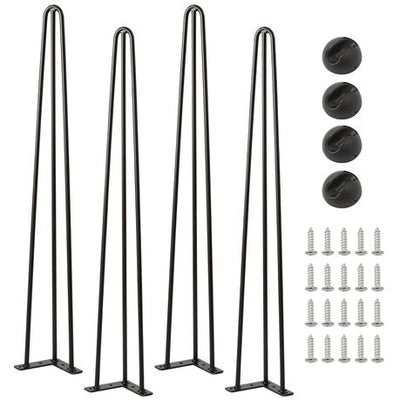 76cm Heavy Duty Hairpin Table Legs
