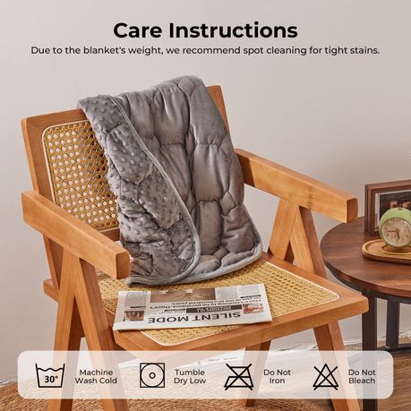 Weighted Blanket Reversible Cool Fleece