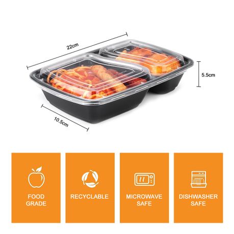 Meal Prep Containers 1000ml - 10 Pack