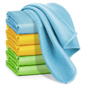 6-Pack Microfibre Glass Polishing Towels
