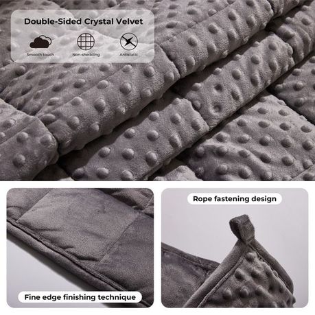 2.3kg Weighted Microfibre Blanket