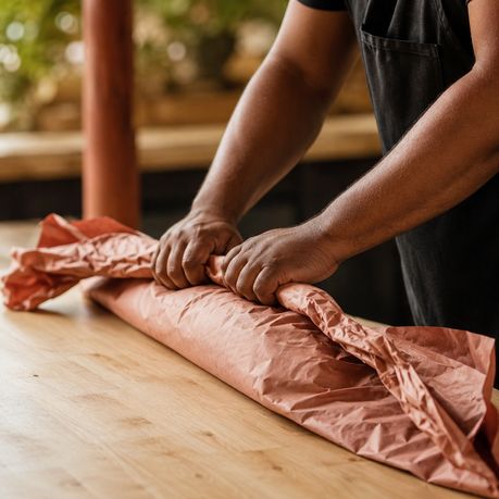 Butcher Paper Roll | 45 cm × 50 m | Unwaxed Meat Wrapper