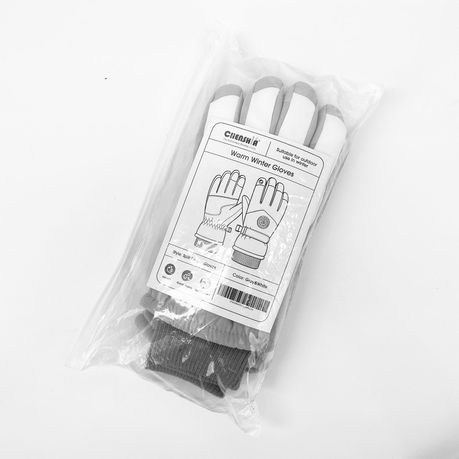 Winter Multipurpose Gloves - Black & Grey