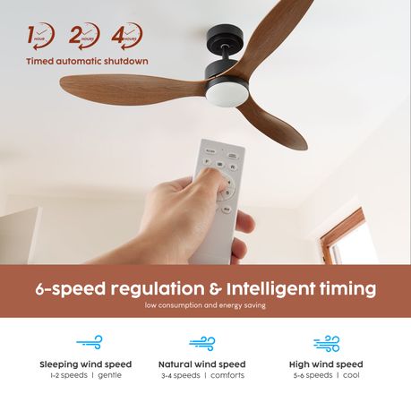 52" LED Ceiling Fan with Remote