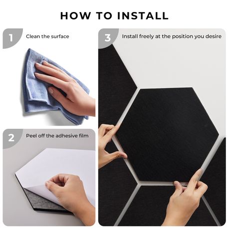 Chenshia 12 Piece Soundproof Acoustic Panels - Self-Adhesive Panels