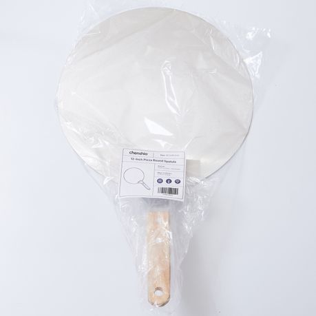 Chenshia Stainless Steel Baking Pizza Peel & Wood Handle Wide Pizza Spatula