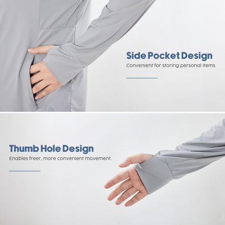 Hooded UV Protection Jacket - 2XL