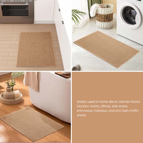 Absorbent Non-Slip Kitchen Mat - 44 × 75 cm