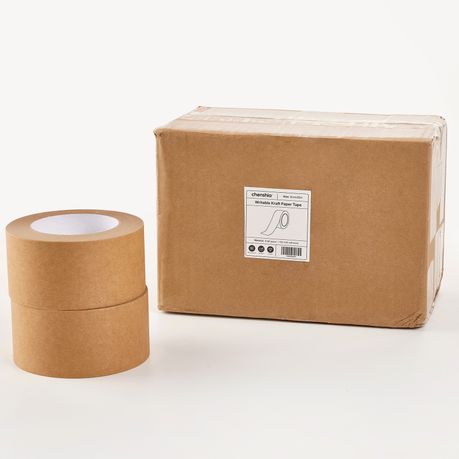 Chenshia 2 Pack Kraft Paper Packaging Tape