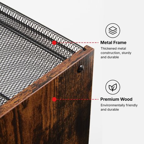 Chenshia Metal Mesh Desk Organiser Document Office Storage & Home Storage