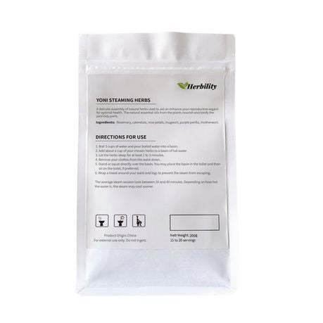 Herbility Yoni Herbal Steam Blend | 200g | Natural Herbs & Florals