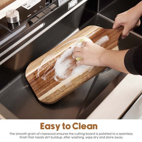 Chenshia Acacia Wood Chopping Steak Charcuterie Board Cheese & Serving Tray