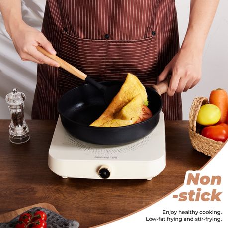 Chenshia 13pc Titanium Coating Non-Stick Cookware Utensil Set Gas Induction