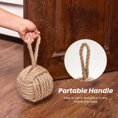 1.7kg Jute Rope Doorstop