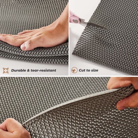 PVC Floor Drainage Mat Non-Slip Bathroom Shower Wet Room Mesh Mat