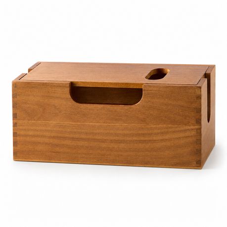 Wooden Cable Management Box