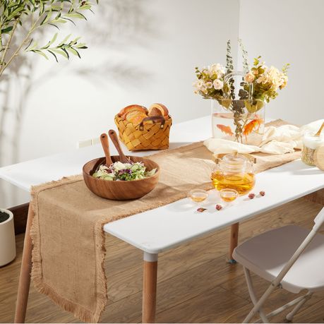 Jute Burlap Table Runner - 183cm