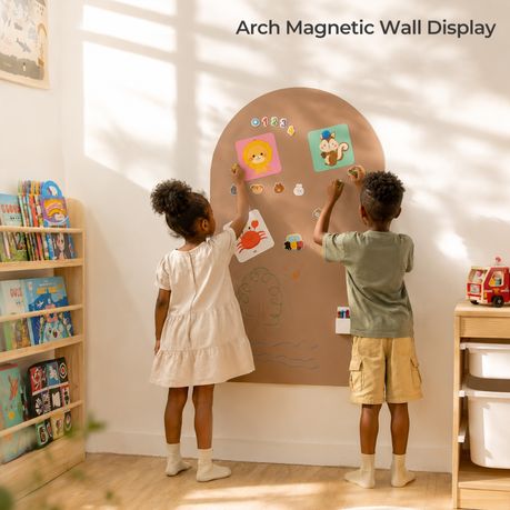 Arch Magnetic Wall Decal Doodle Board Set | 60 × 100 cm