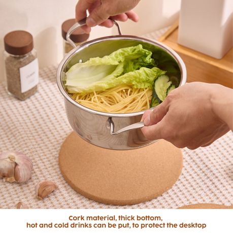 Cork Trivet Placemats - 4 Piece