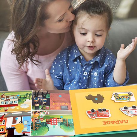 Toddler Learning Toy Book - ECD Sensory Matching Book