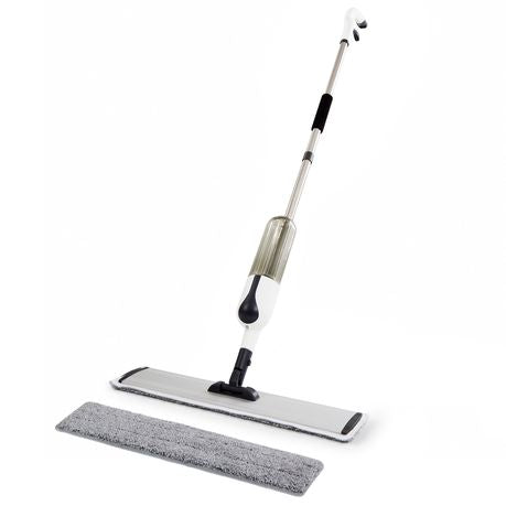 360° Swivel Spray Mop with 2 Microfibre Pads