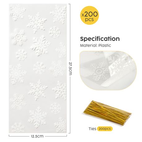 150Pc Cellophane Treat Bags