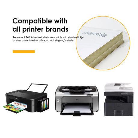 45-Up A4 Adhesive Labels (100 Sheets)
