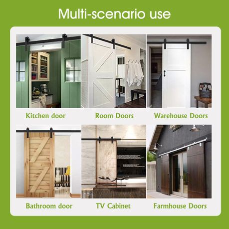 Rustic Sliding Barn Door Hardware Kit