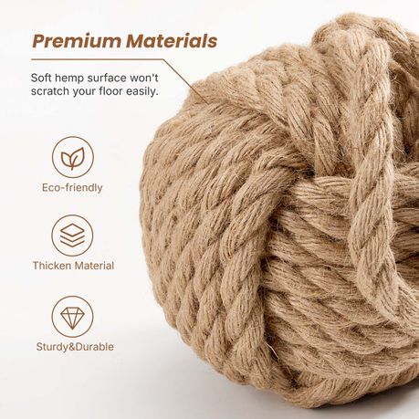 1.7kg Jute Rope Doorstop