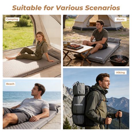Inflatable Sleeping Pad - Single Size