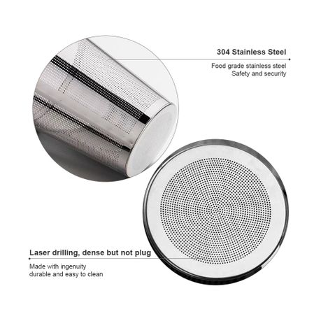 Stainless Steel Tea Infuser Mesh Strainer with Double Handles